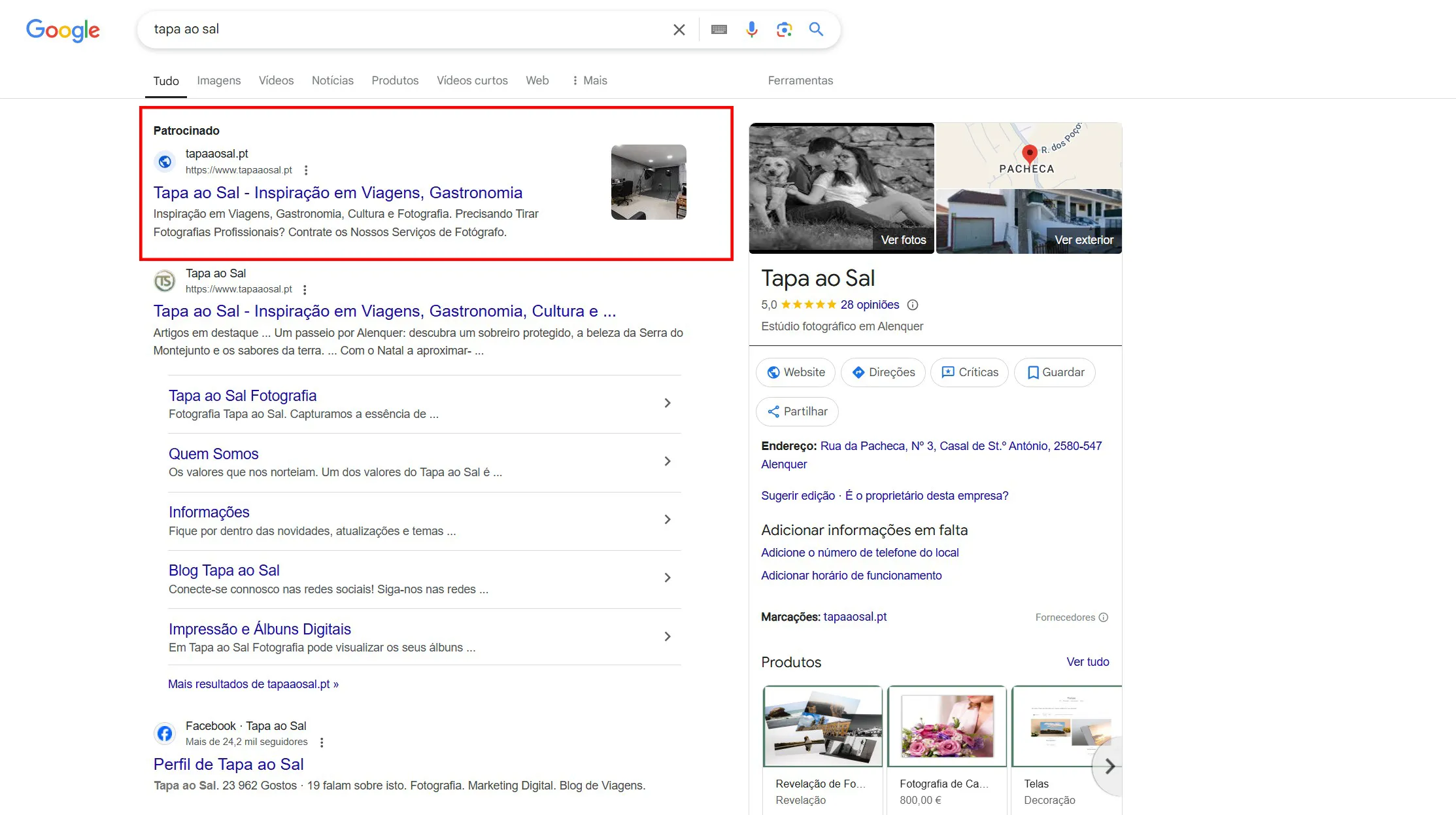 Como identificamos anúncios falsos com o nome da nossa marca